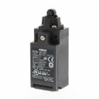 OMRON ELECTRONICS - Finecorsa meccanico passacavo M20 1NO+2NC azione lenta pulsante e rotella IP67