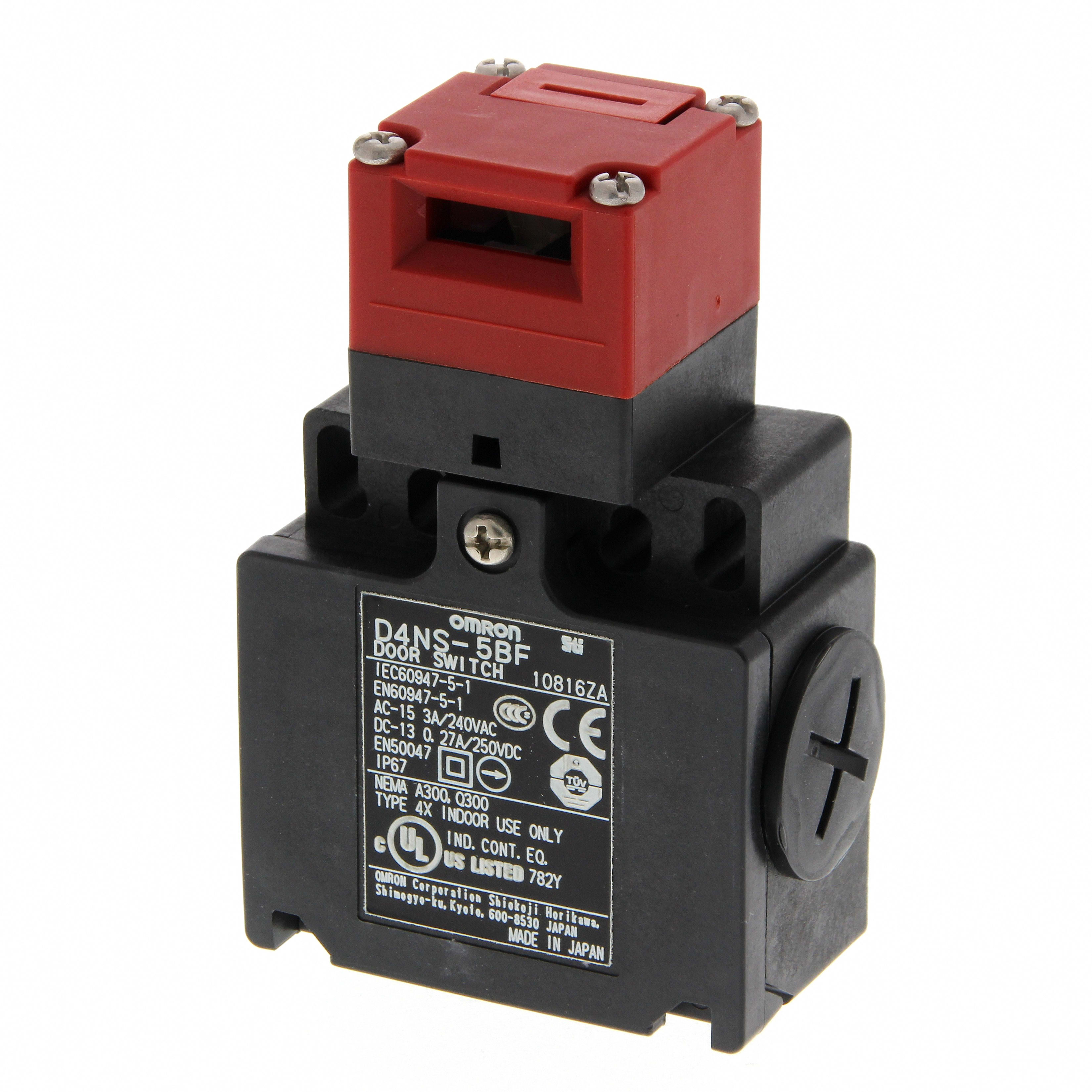 OMRON ELECTRONICS - Chiave finecorsa 2 passacavi PG13.5 2NC azione lenta IP67