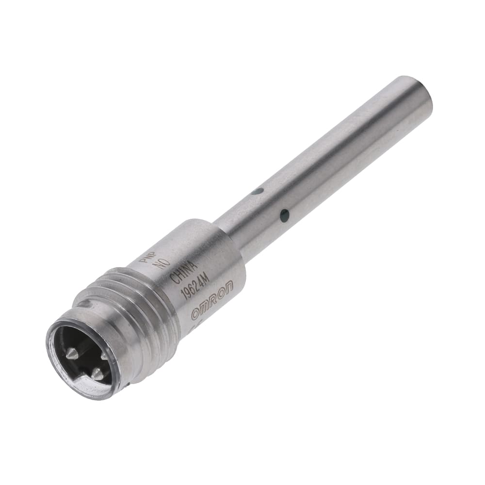 OMRON ELECTRONICS - proximity induttivi mini cc dia 4mm schermati 1.2mm PNP NA M8 3 fili connessione 3 pin