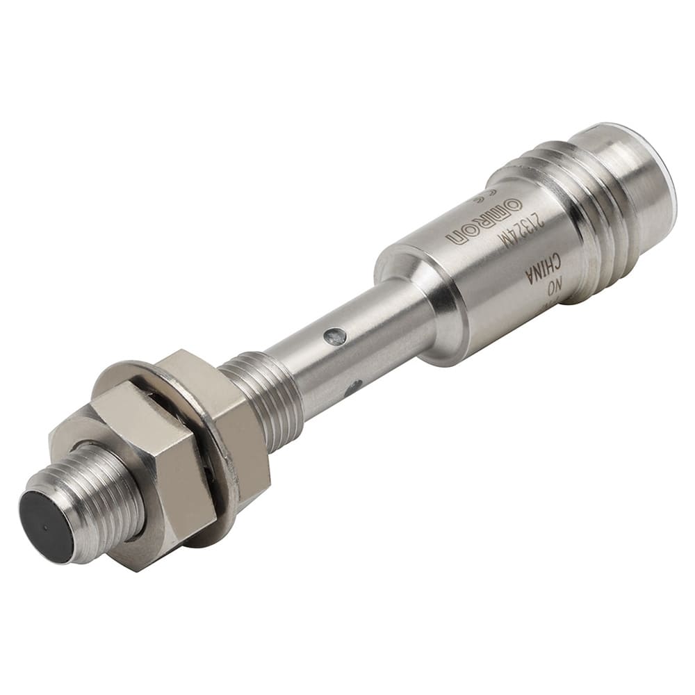 OMRON ELECTRONICS - proximity induttivi mini cc M5 schermati 1.2mm PNP NC M8 3 fili connessione 3 pin