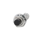 OMRON ELECTRONICS - Sensore di prossimità induttivo corto E2EX8, corpo in ottone, M12, non schermato, distanza 8 mm, PNP NA, IO-Link COM3, connettore M12.
