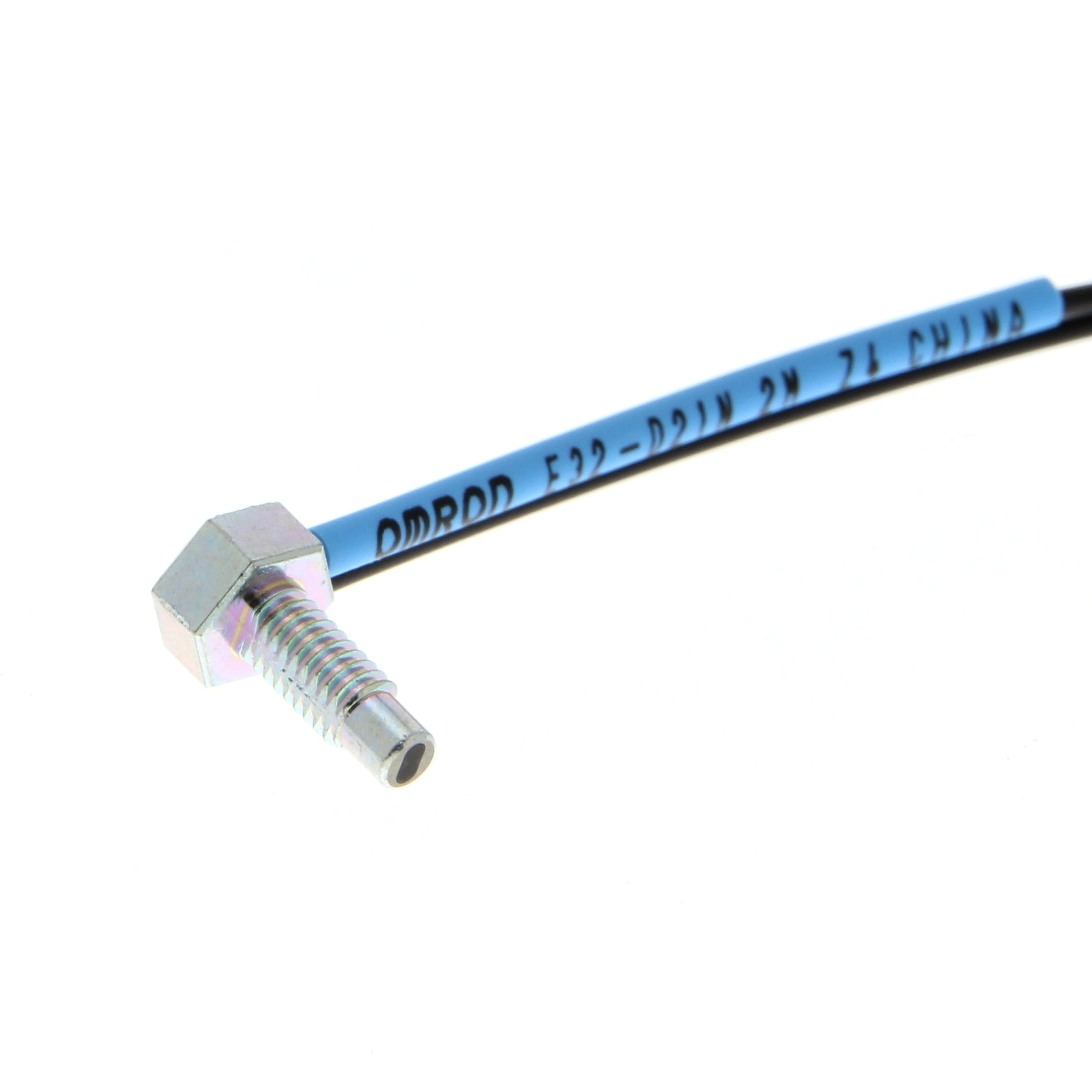 OMRON ELECTRONICS - sensore reflex m4 raggio curvatura 2mm fibra ottica diametro m4 testa esagonale angolata