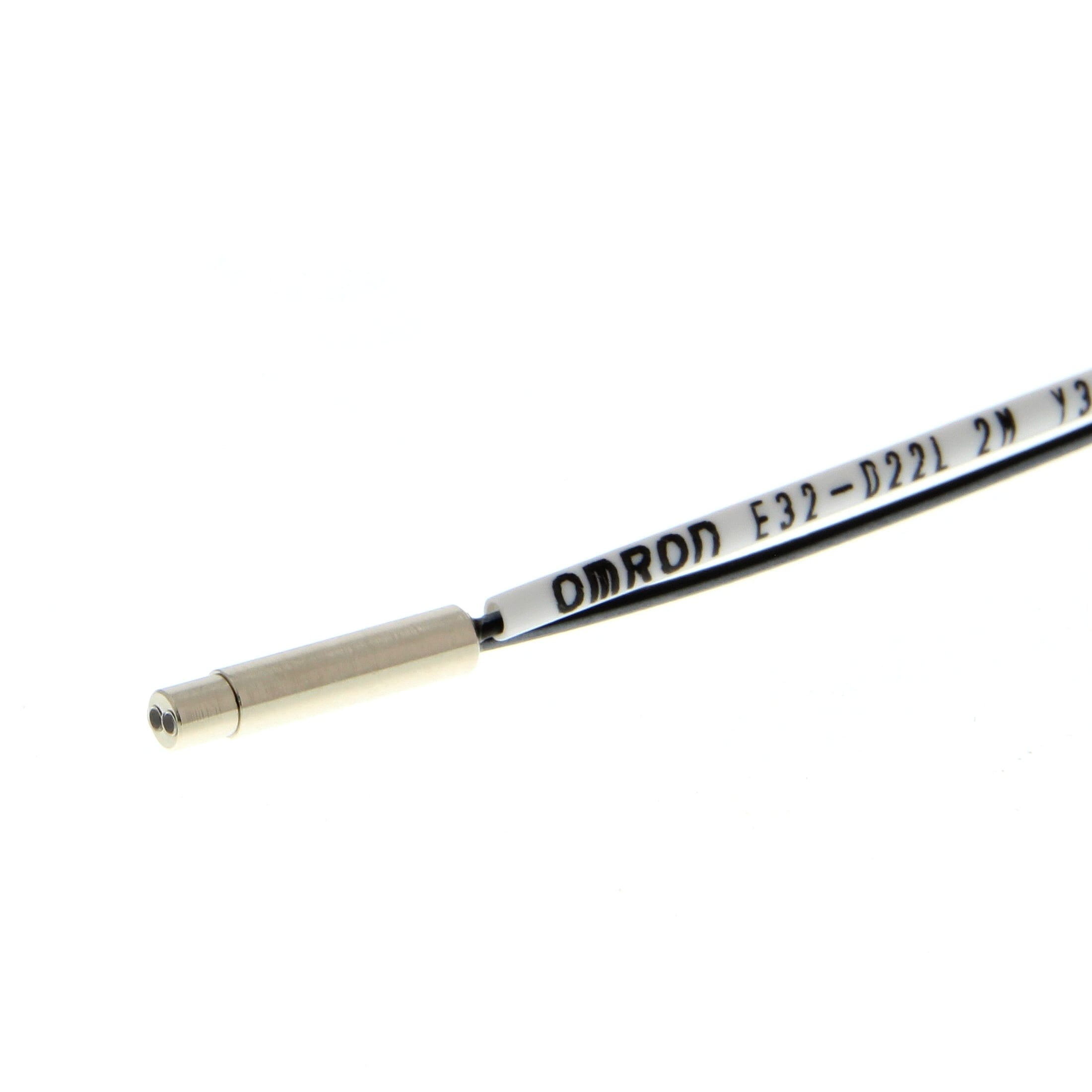 OMRON ELECTRONICS - sensore reflex diametro 3 mm fotoelettrico in fibra ottica diffuso lunga distanza cavo 2 m richiede amplificatore E3X