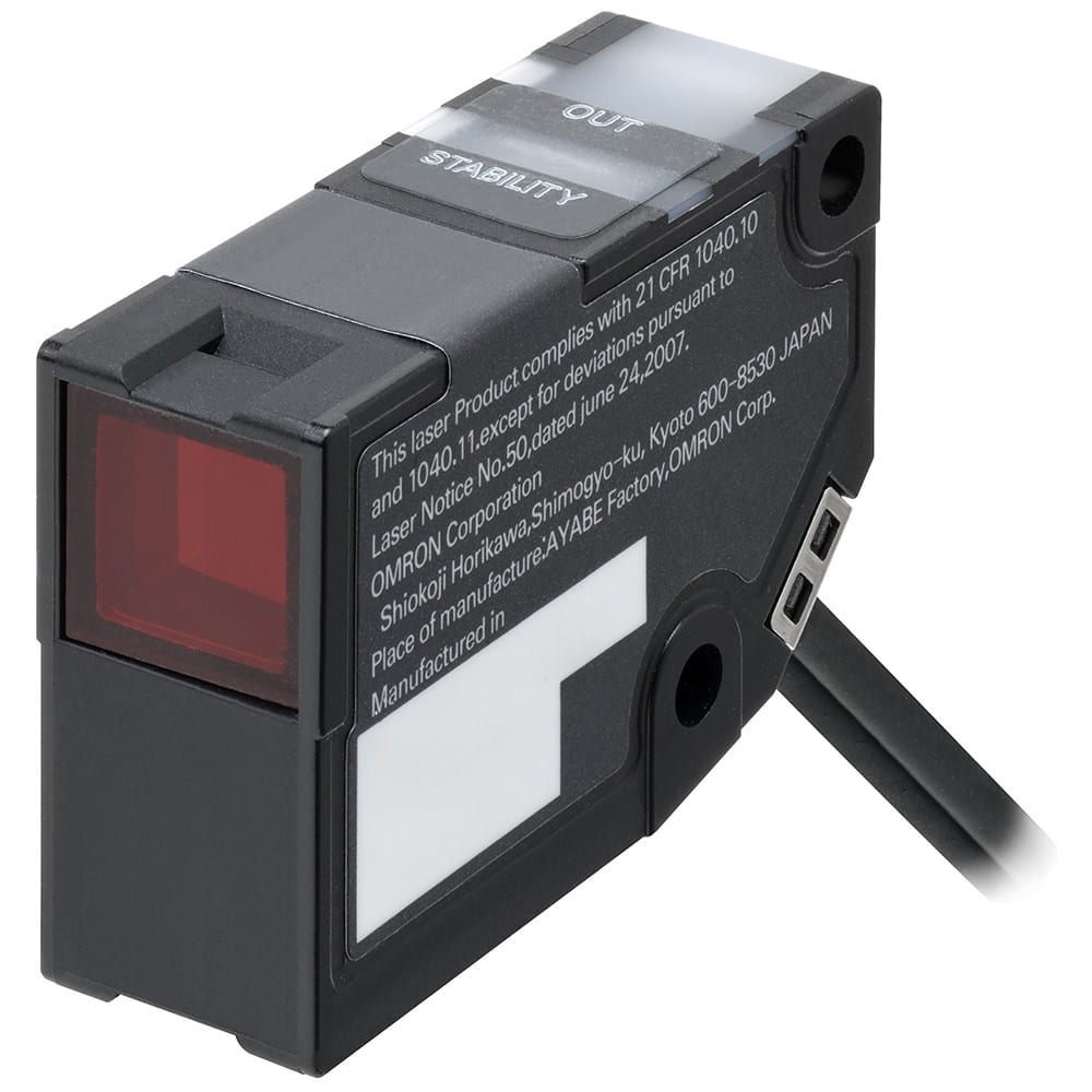 OMRON ELECTRONICS - sensore- Sensore laser con catarifrangente.