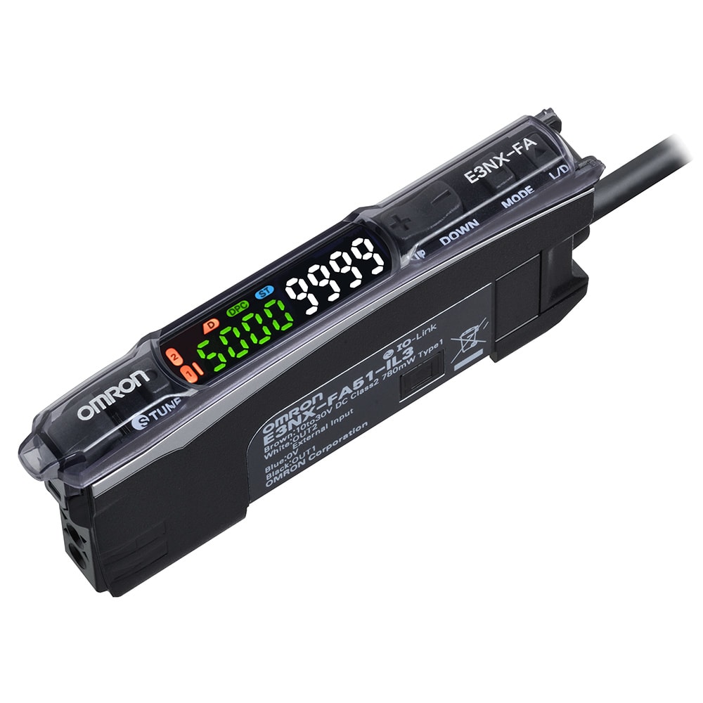 OMRON ELECTRONICS - FIBER AMPLIFIER, IO-LINK, TWIN DIGITAL D