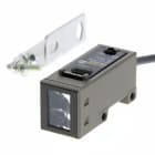 OMRON ELECTRONICS - sensore fotoelettrico miniatura cc metallo reflex 2 m npn/pnp impulso luce/buio cavo 2 m
