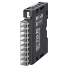 OMRON ELECTRONICS - Termoregola terminatore per EJ1, modulo end unit con terminali a vite, 2 uscite a transistor, alimentazione 24Vcc, terminale una vite.