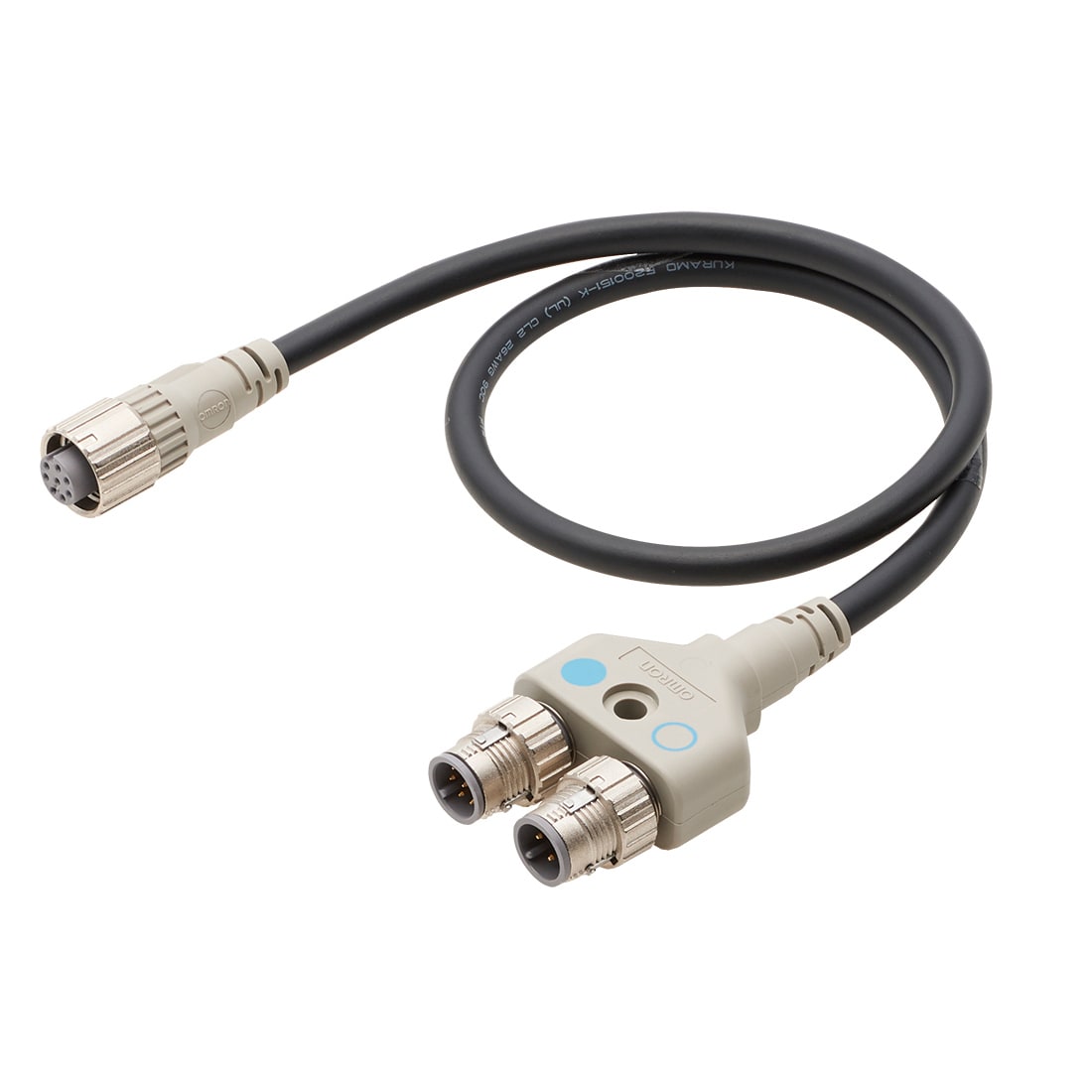 OMRON ELECTRONICS - Access f3sg-sr/pg connettore a y per cablaggio pulsante di reset con barriere f3sg-sr/-pg.