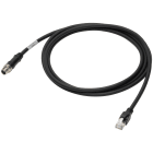 OMRON ELECTRONICS - FHV7 Ethernet cable, straight 20 m, M12 con