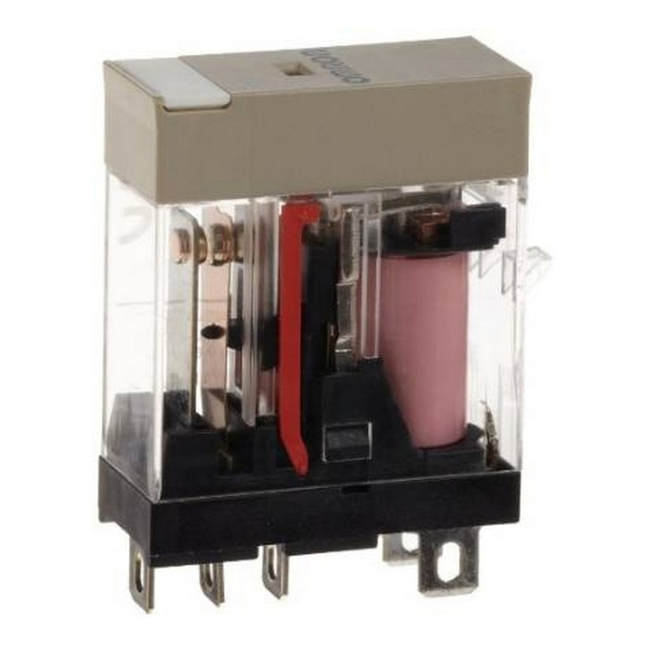 OMRON ELECTRONICS - relè verticale 1 contatto in scambio 10A/250 Vca terminali a innesto