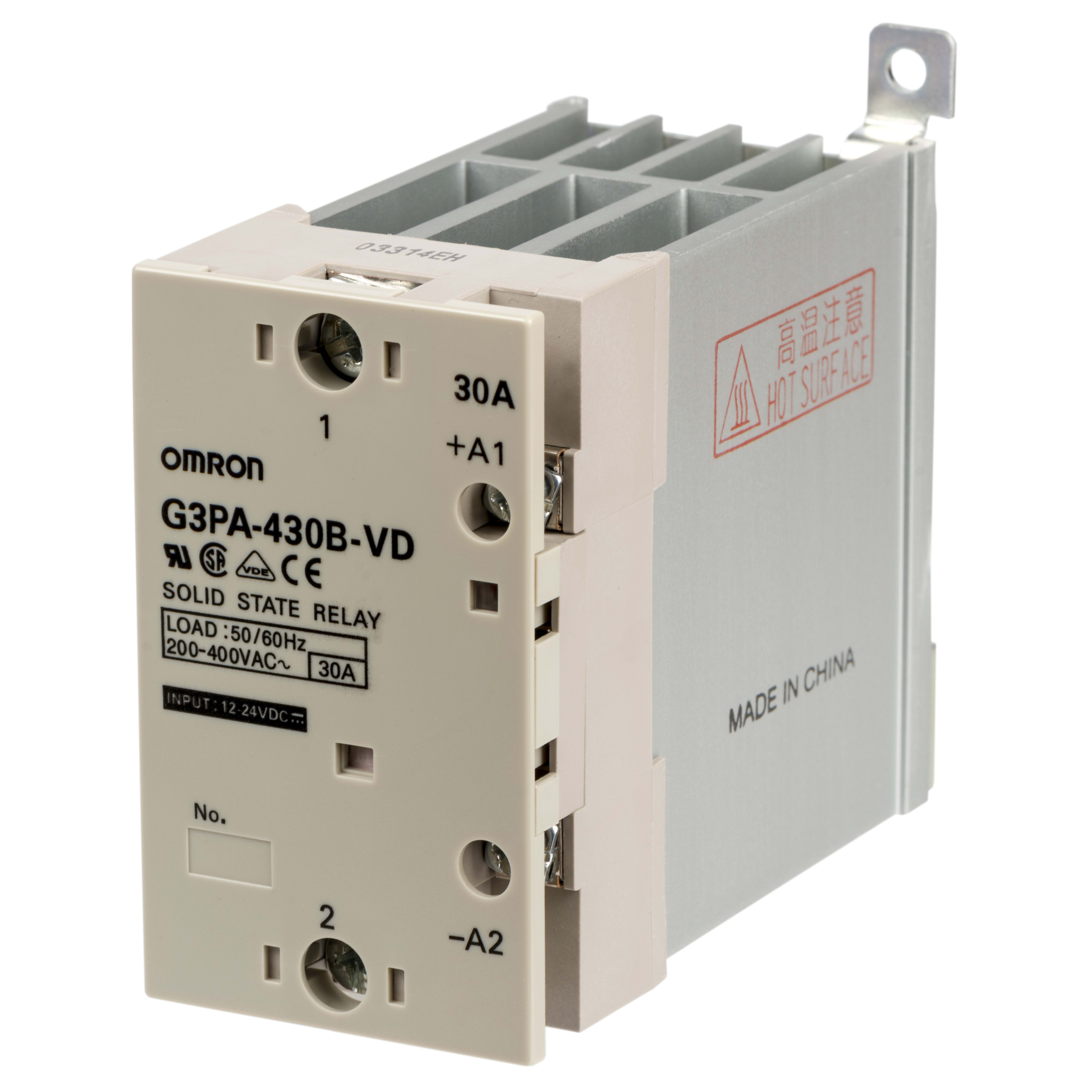 OMRON ELECTRONICS - rele statici 30 a 180-400 vc.a. monofase carico 30 a 180-400 vc.a.