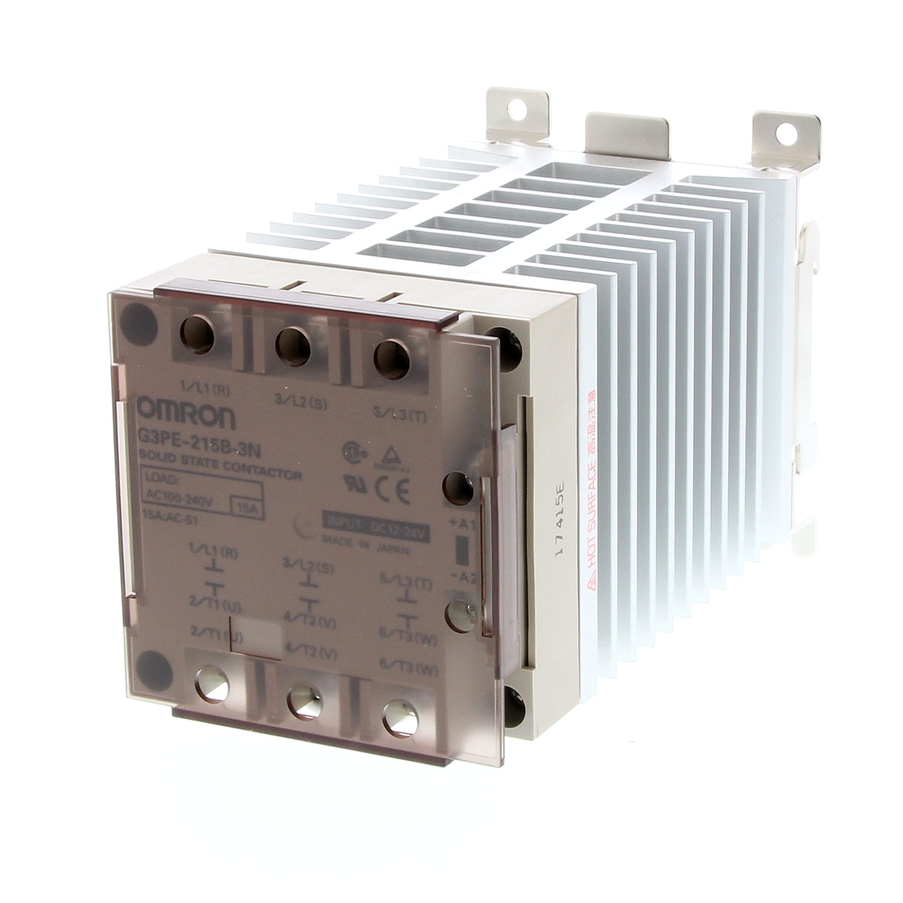OMRON ELECTRONICS - rele statici trifase con carico 15A 100-240Vc.a.