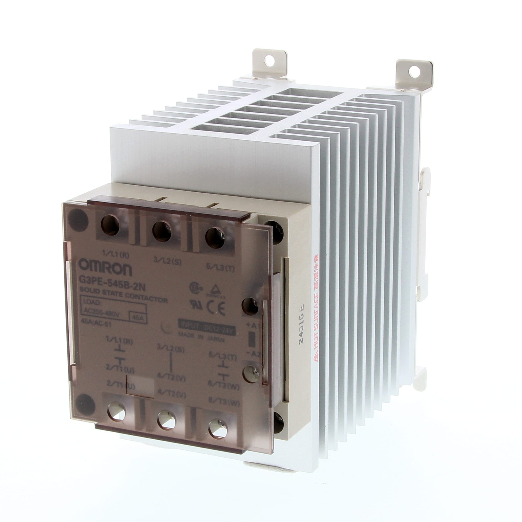 OMRON ELECTRONICS - rele statici bifase con carico da 45A 200-480Vca