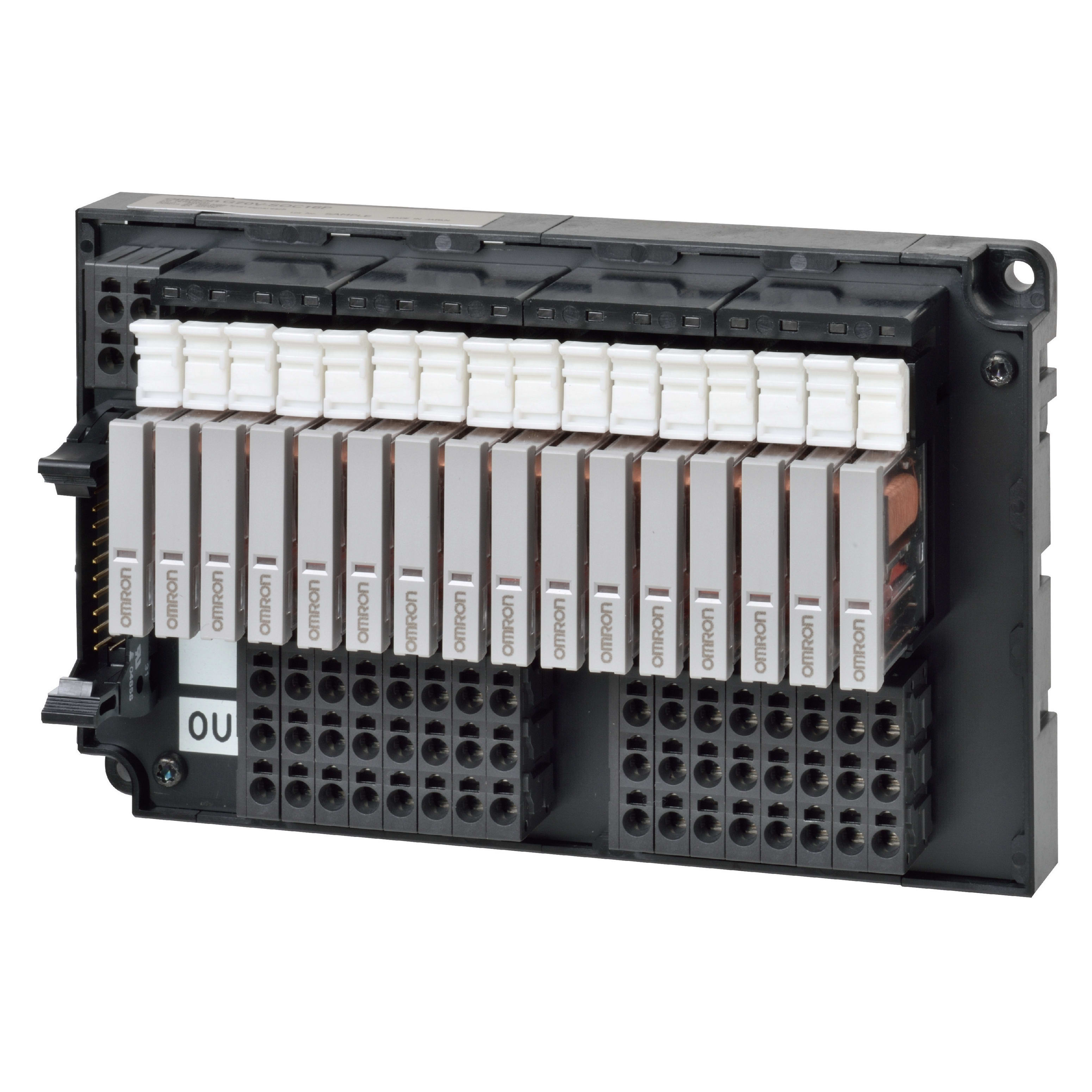 OMRON ELECTRONICS - rele- Terminali a relè. uscita PLC. 16 cana