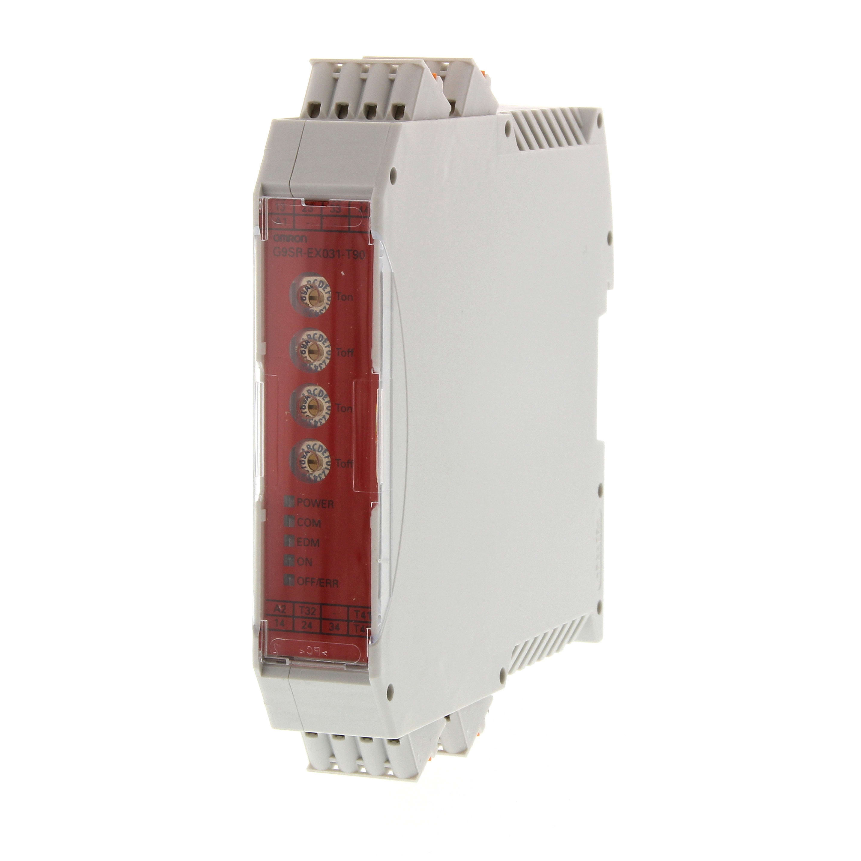 OMRON ELECTRONICS - Espansione G9SR 3NO r90s+1PNP per modulo G9SR-AD 3 NA 6A/250Vc.a ritardo OFF e ON impostabile 0-90 sec.