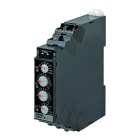 OMRON ELECTRONICS - Timer doppio 1-120 sec, 1 SPDT, 5 A, alimentazione 24-240 V AC/DC, DIN 17.5 mm, connessione Push-In Plus.