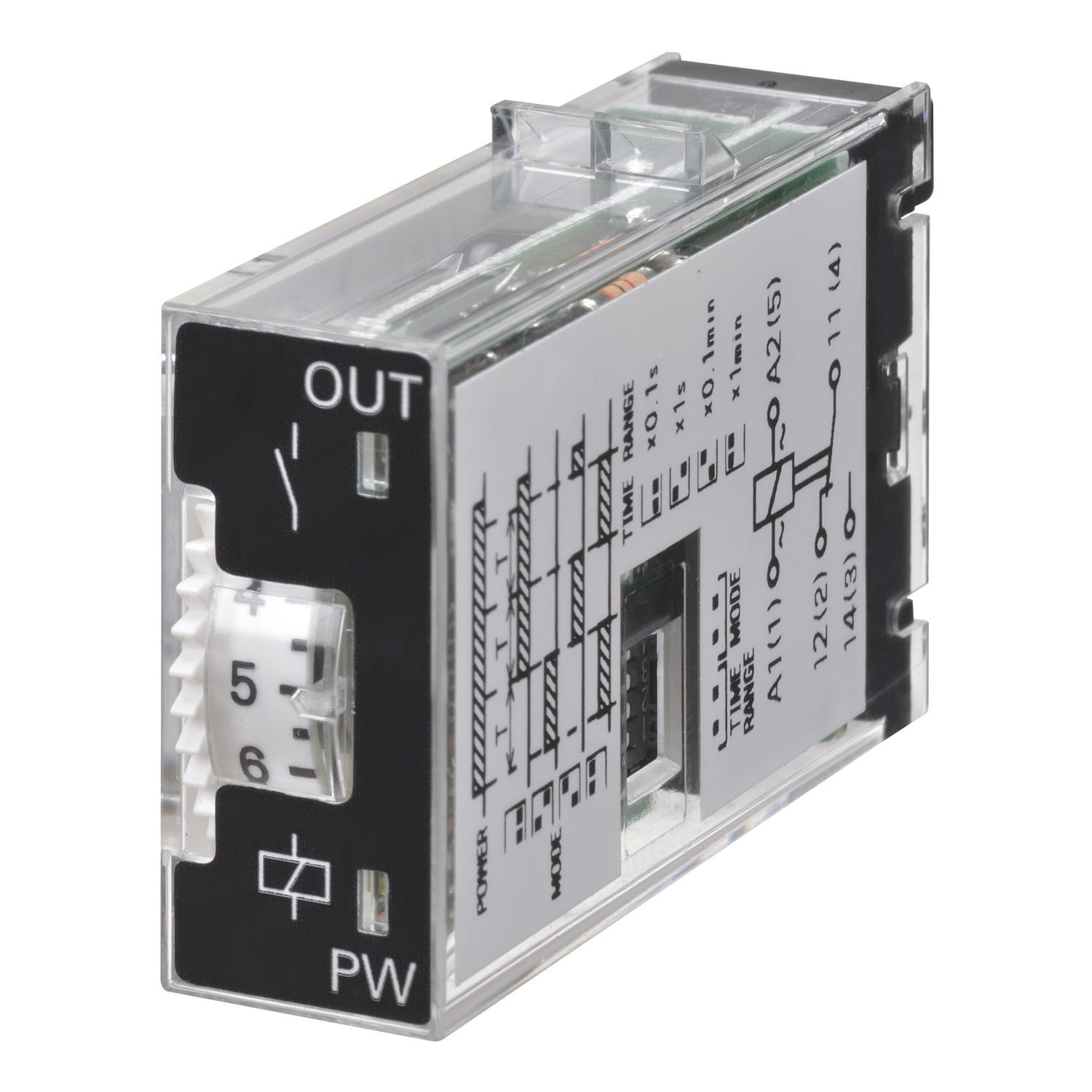 OMRON ELECTRONICS - TimerAnalMiniUltraMultiScaFunz0.1s10min12DC