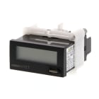 OMRON ELECTRONICS - Contaore 1/32 DIN 48x24 mm autoalimentato LCD 7 cifre 999h59m59s/9999h59.9m ingresso V CA/CC custodia nera.