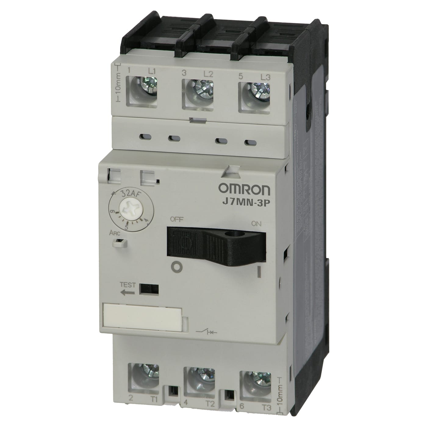 OMRON ELECTRONICS - Teleruttore inter aut 4 A AC3 con sganciatore termico regolabile da 2,5 a 4 A.