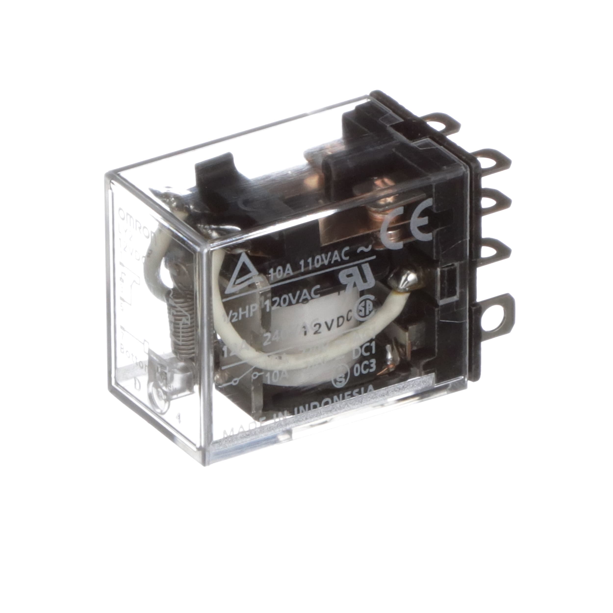 OMRON ELECTRONICS - rele 2 spdt 10 a 220 vca terminali ad innesto 2 contatti in scambio