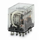 OMRON ELECTRONICS - rele-4 spdt, contatti in scambio, 10 a/220 vca, terminali ad innesto, led