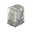 OMRON ELECTRONICS - Relè 4SPDT biforcati, 3A 250V ca, terminali innesto, LED, 4 contatti scambio biforcati.