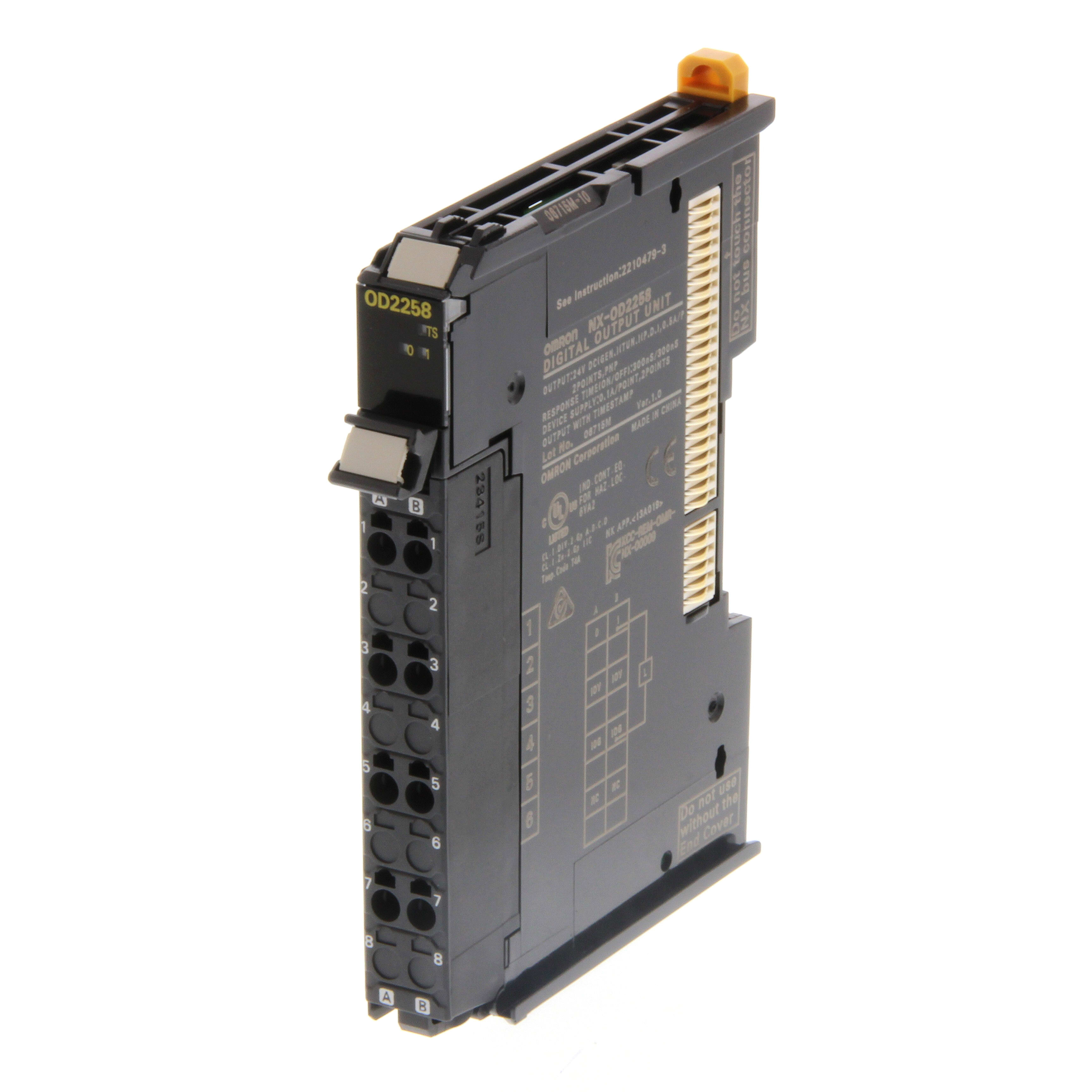 OMRON ELECTRONICS - plc nx 2 uscite digitali pnp time stamped serie nx