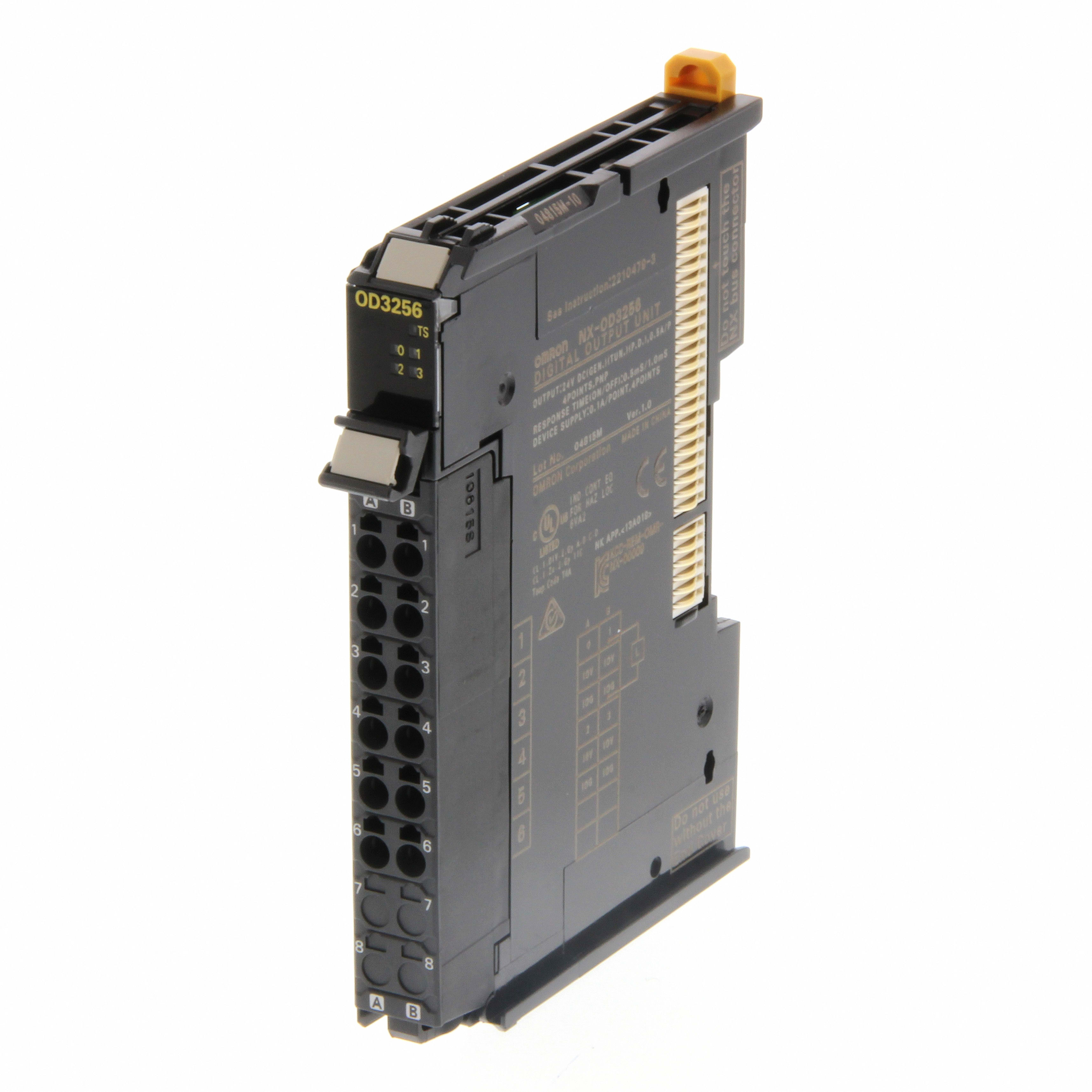 OMRON ELECTRONICS - plc nx con 4 uscite digitali pnp della serie nx
