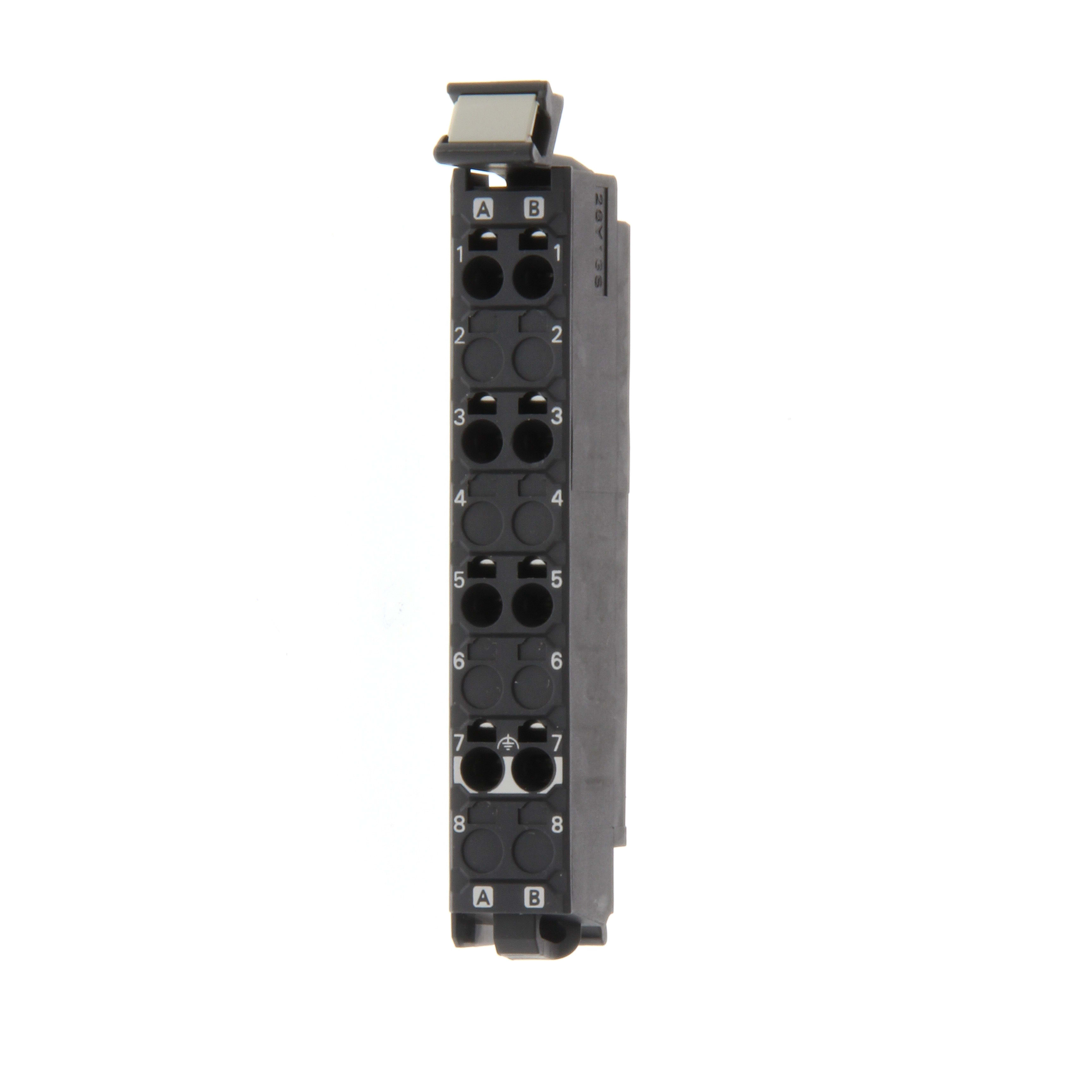 OMRON ELECTRONICS - morsettiera ricambio nx 8 terminali serie nx connettore frontale con terminali etichettati a b fg