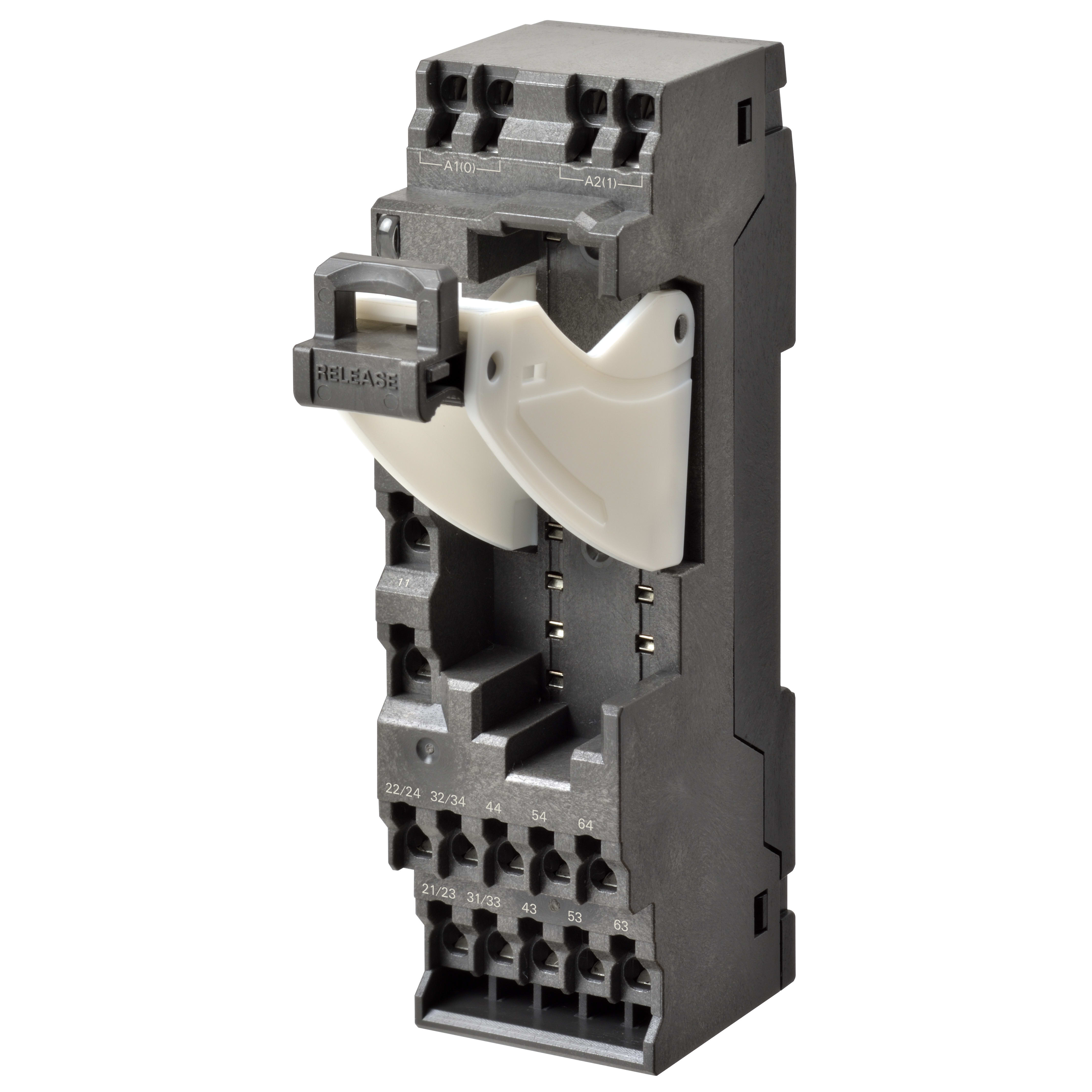 OMRON ELECTRONICS - Acc.G7SA zoccoloDIN term.Push-in 6poli LED