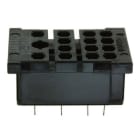 OMRON ELECTRONICS - zoccolo montaggio cs my2 o timer h3y montaggio circuito stampato per relè my2 o temporizzatori h3y