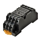 OMRON ELECTRONICS - Zoccolo PYF guida DIN terminali a vite per H3Y H3YN MY4 G3F(D) montaggio guida DIN.