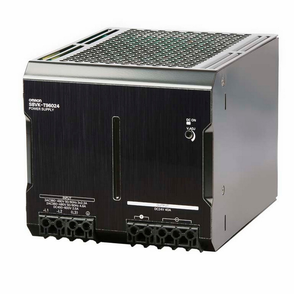 OMRON ELECTRONICS - Alim. S8VK-T trifase 960W, 24V, 40A, Clas.B