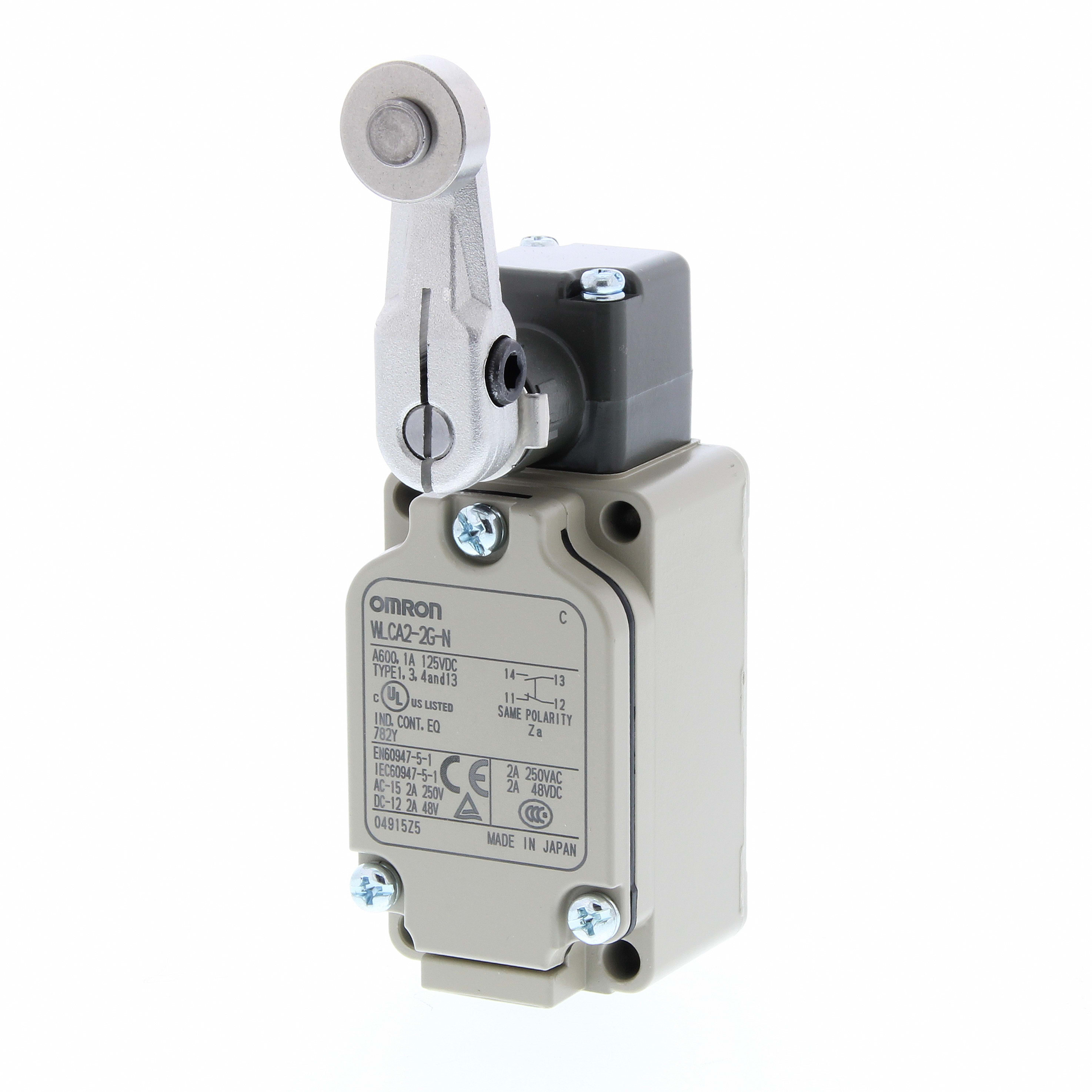 OMRON ELECTRONICS - finecorsa- PG 13.5 unipolare doppia interr.