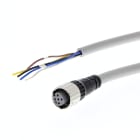 OMRON ELECTRONICS - Single-ended connector, M12 5-pin, straight