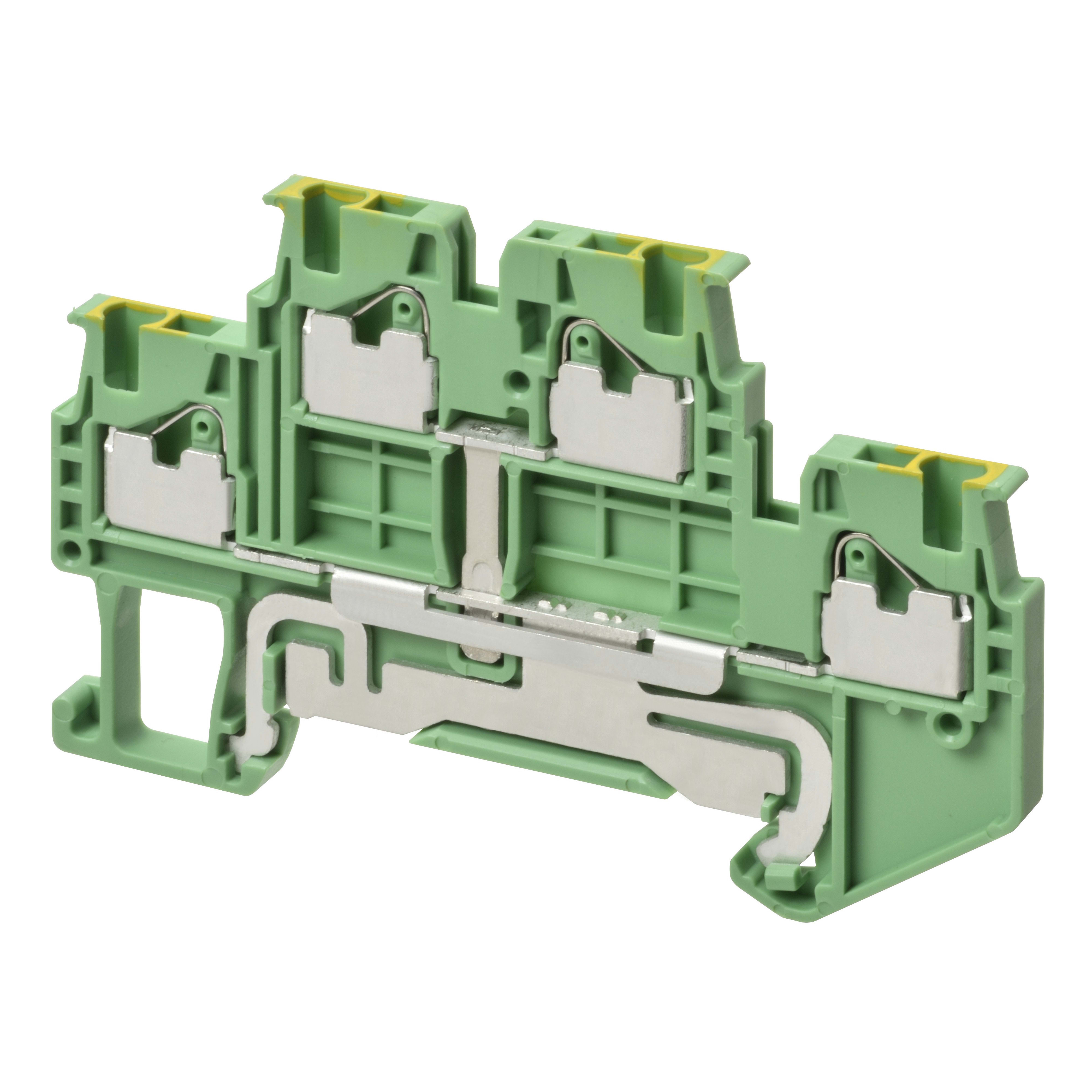 OMRON ELECTRONICS - morsetti- Passante di terra 2 piani separat