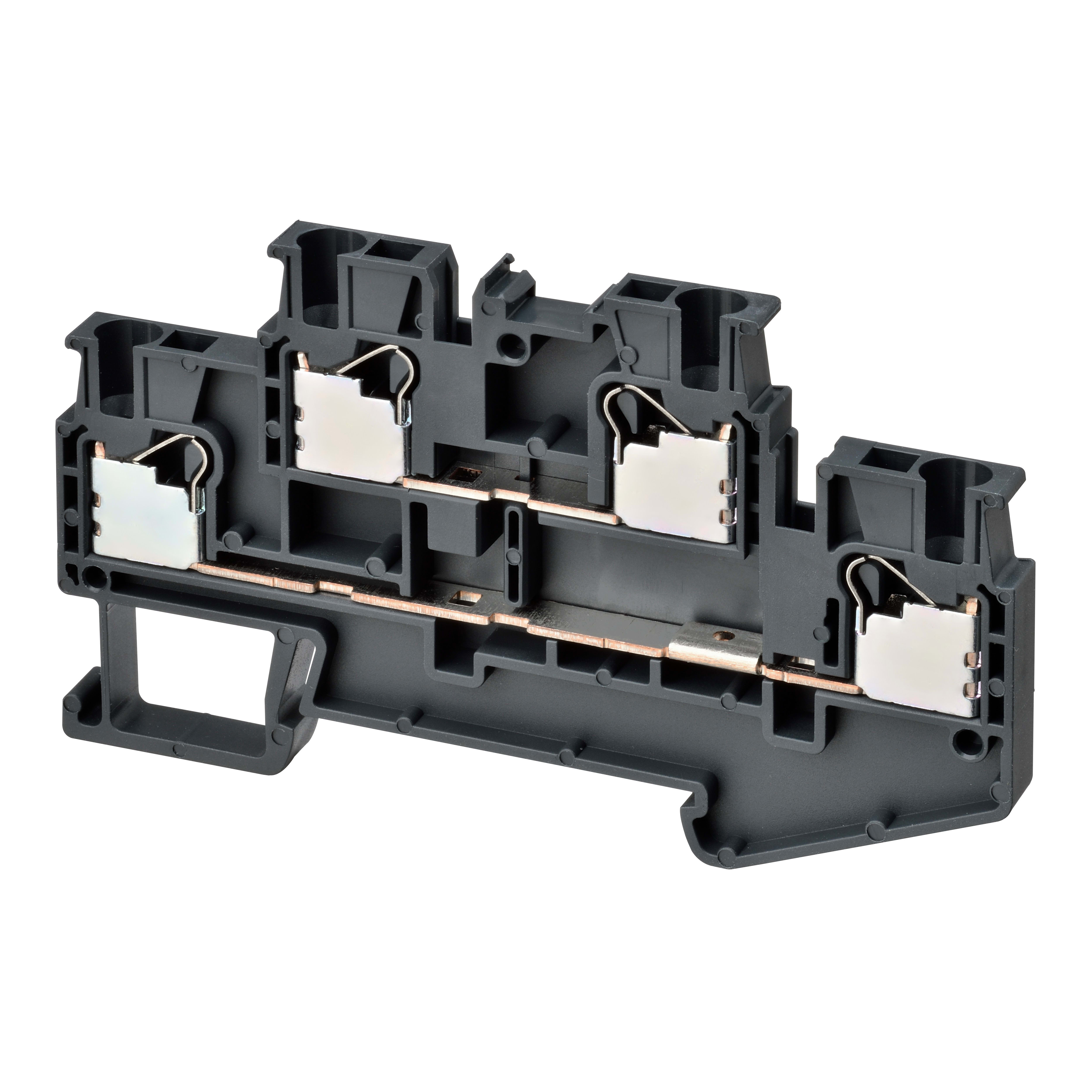 OMRON ELECTRONICS - morsetti- Morsettiera passante su guida DIN