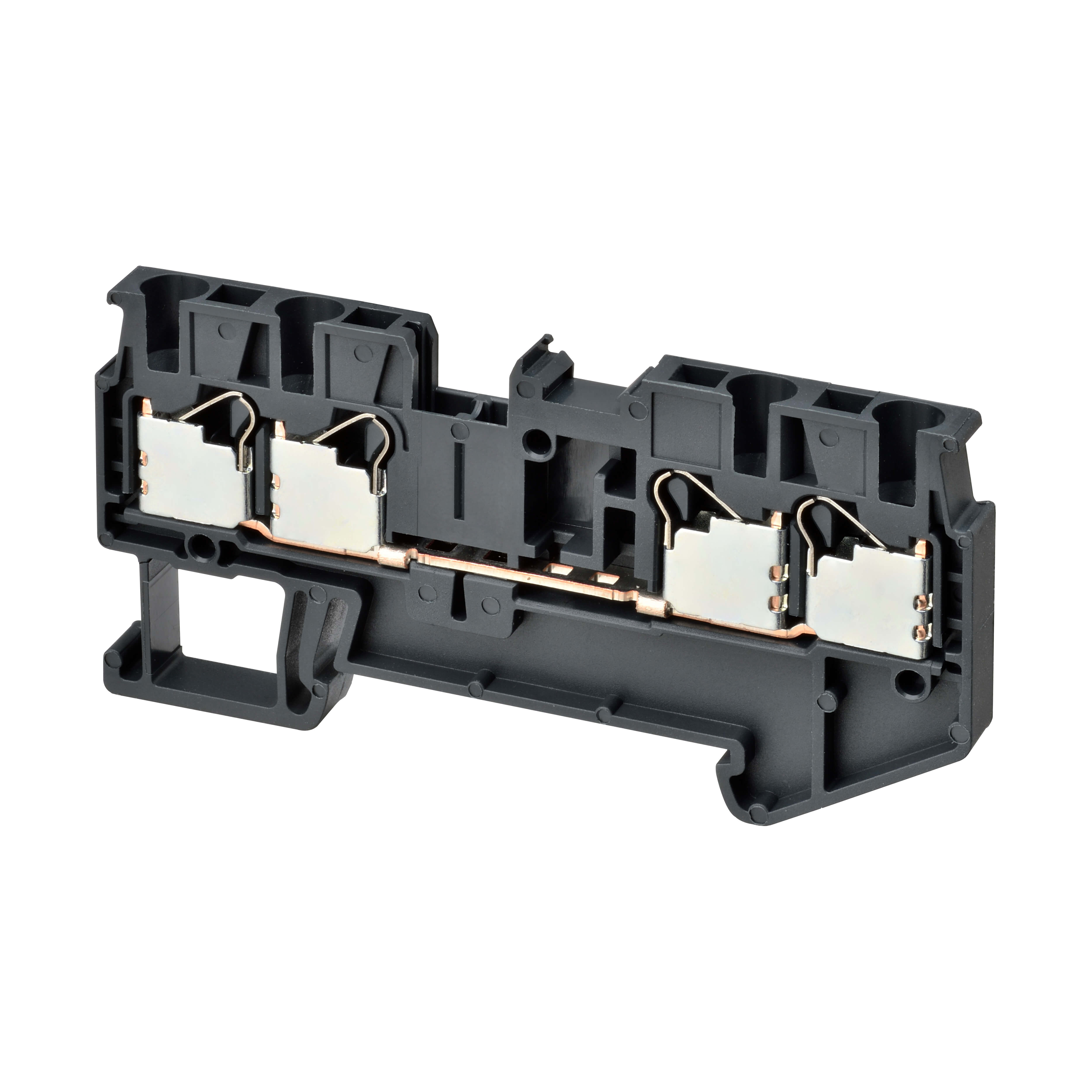 OMRON ELECTRONICS - morsetti- Morsetto passacavo guida DIN mult