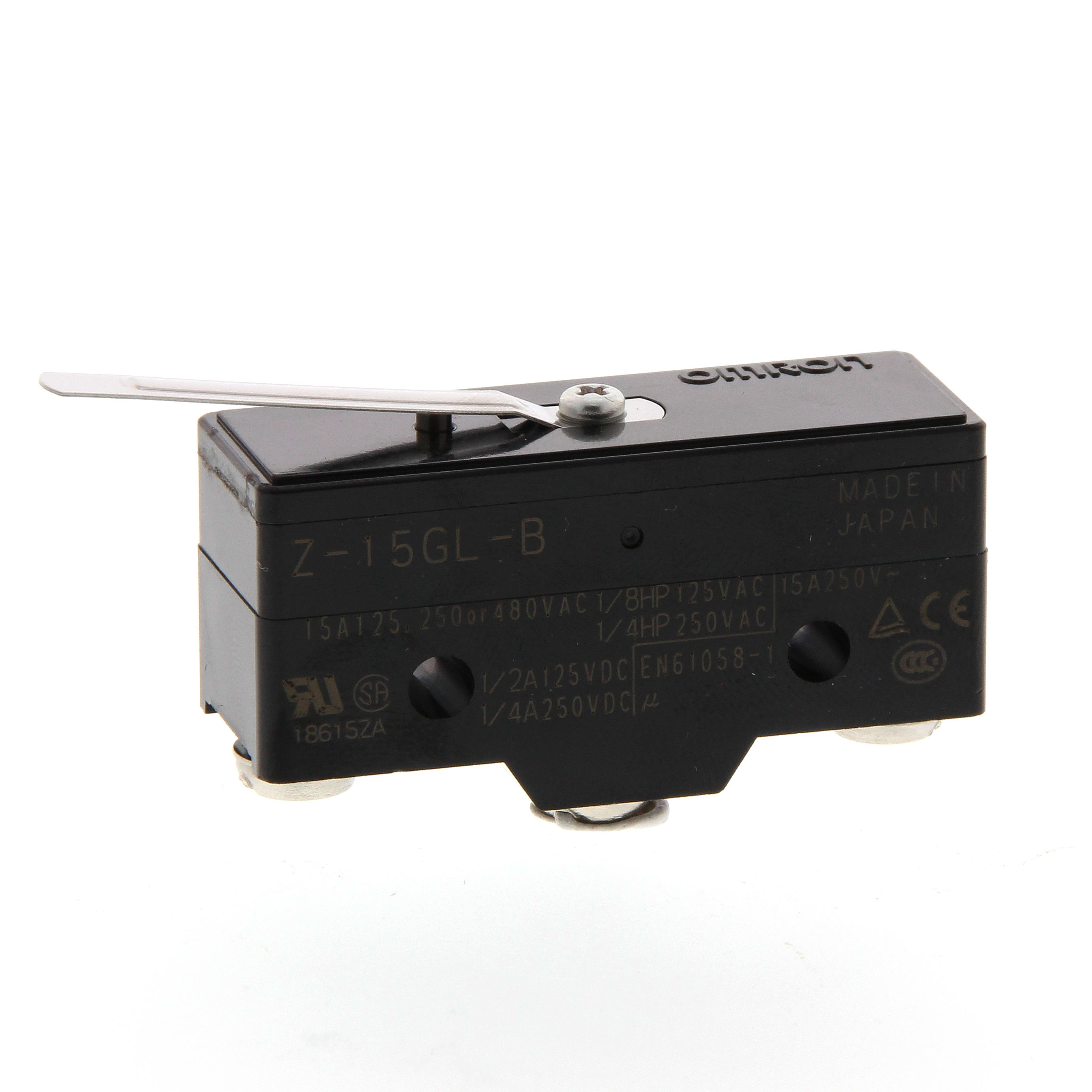 OMRON ELECTRONICS - finecorsa- Micro1 contatto in sc. 15 A/250