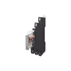 OMRON ELECTRONICS - Relè elettromeccanico G2RV-ST, slim 6mm, bobina 24 Vc.a./c.c., SPDT, 6 A/250 Vc.a., indicatore meccanico, guida DIN, terminali a vite