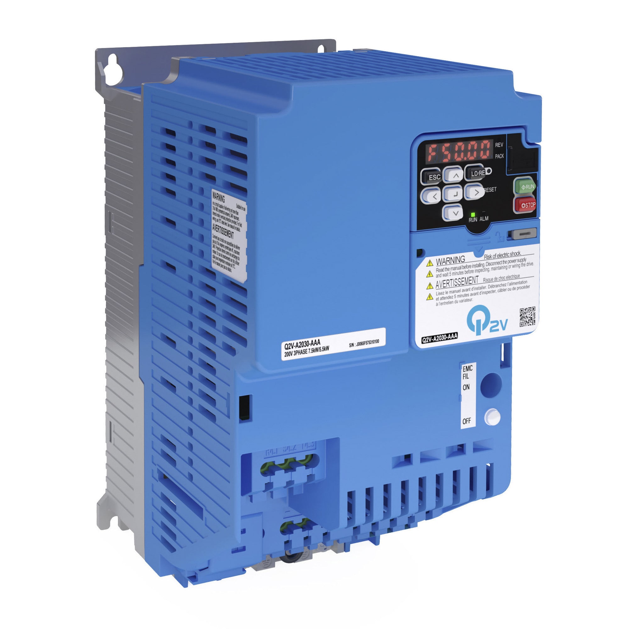 OMRON ELECTRONICS - INVERTER, 400 V, ND: 60,0 A / 30,0 KW, H