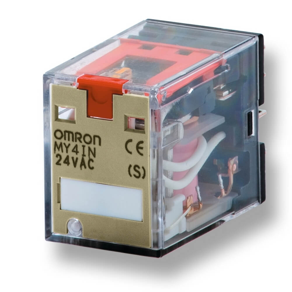 OMRON ELECTRONICS - RELAY, PLUG-IN, 8-PIN, DPDT, 10 A, MECH