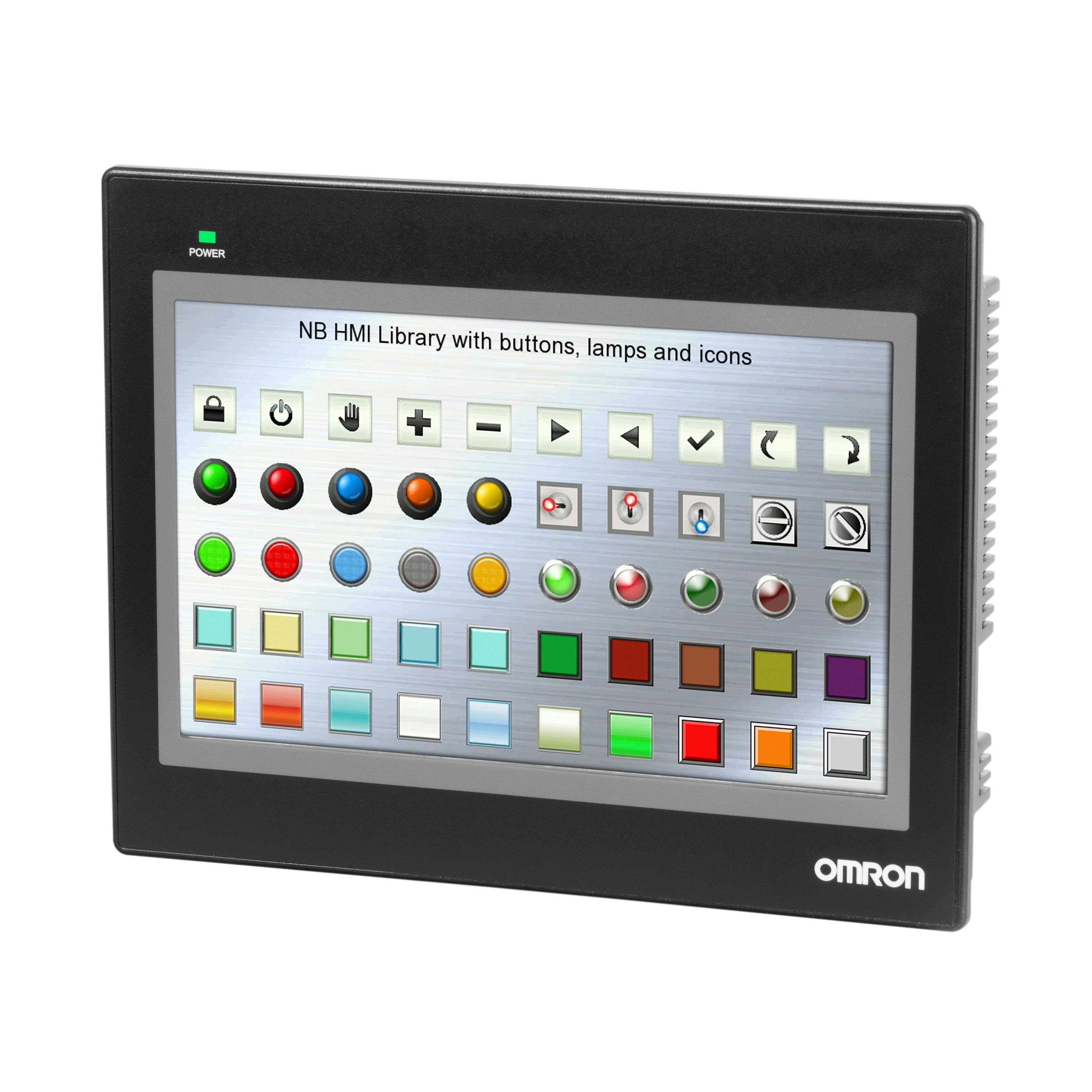 OMRON ELECTRONICS - HMI NB, touch screen, schermo TFT da 10,1'', 65.536 colori, risoluzione 800×480, Ethernet