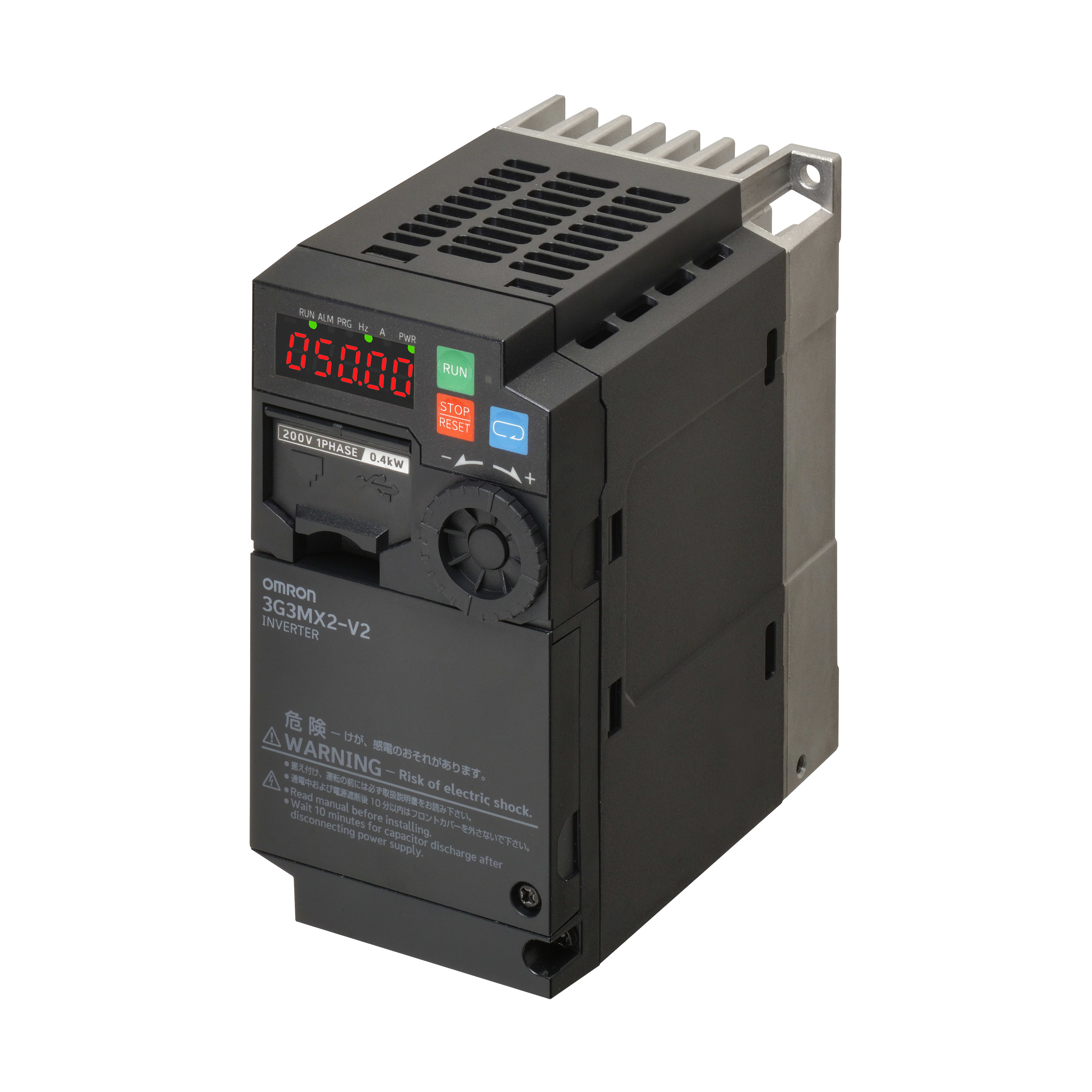 OMRON ELECTRONICS - INVERTER- MX2 0.1 KW 1.2 A 220 V TRIFASE