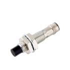 OMRON ELECTRONICS - Sensore di prossimità induttivo corpo corto SUS M8 non schermato 2 mm CC 3 fili PNP NA IO-Link COM3 connettore M8 3 pin.
