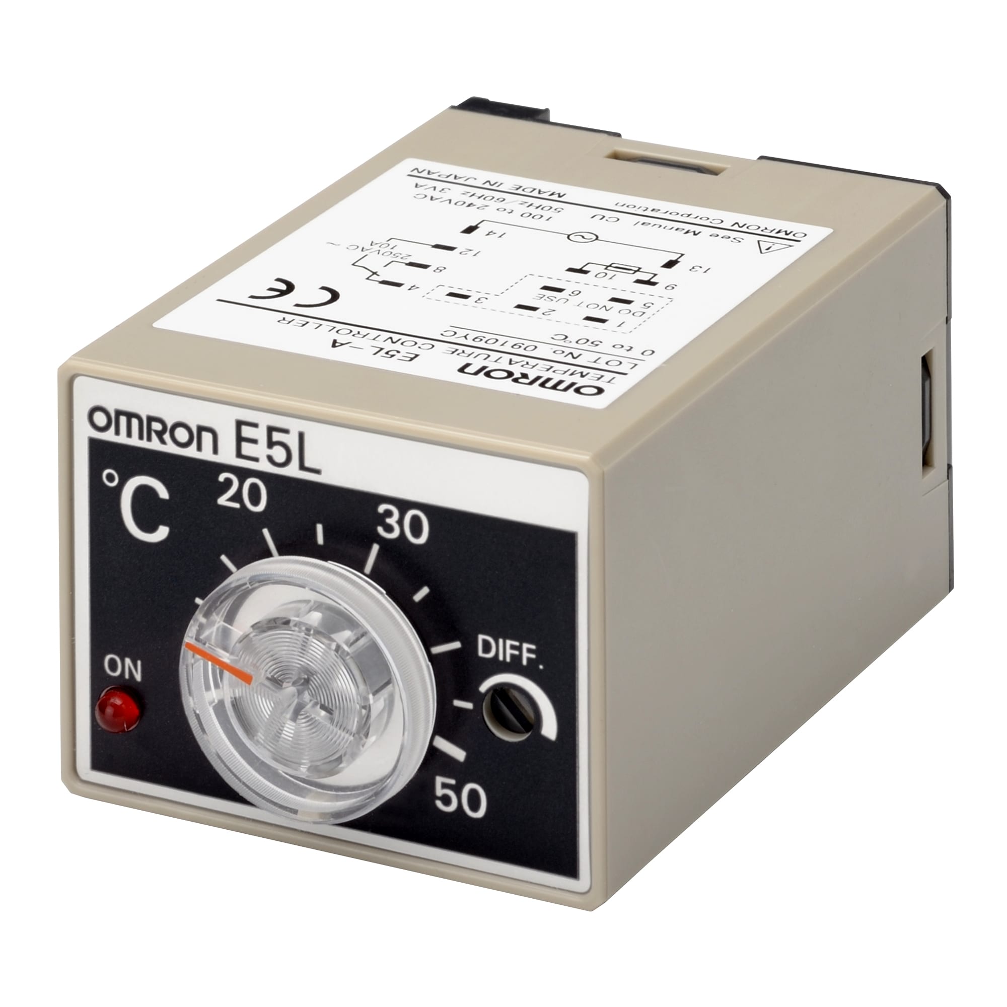 OMRON ELECTRONICS - ELECTRONIC THERMOSTAT WITH ANALOG SETTIN