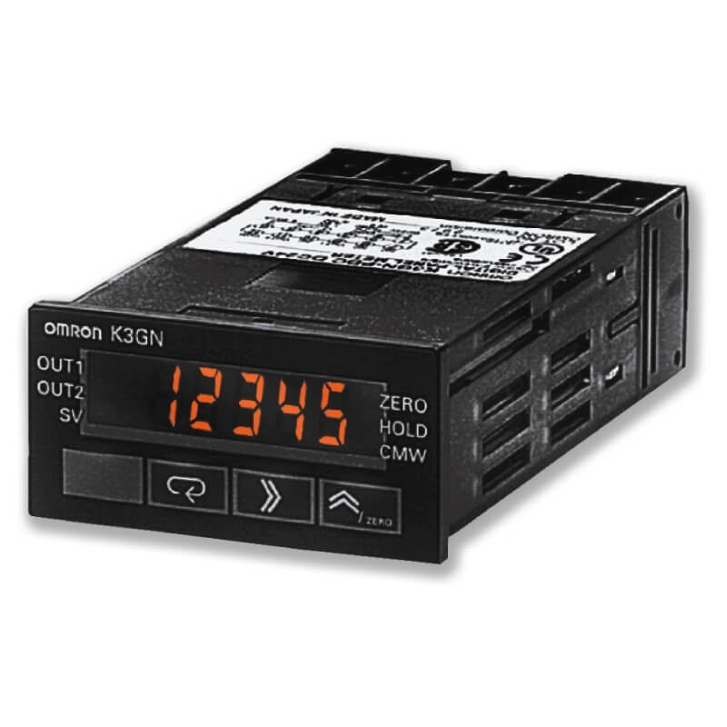 OMRON ELECTRONICS - VISUALIZZAT- 48X24MM.INGR.VICC-DIGIT.NPN