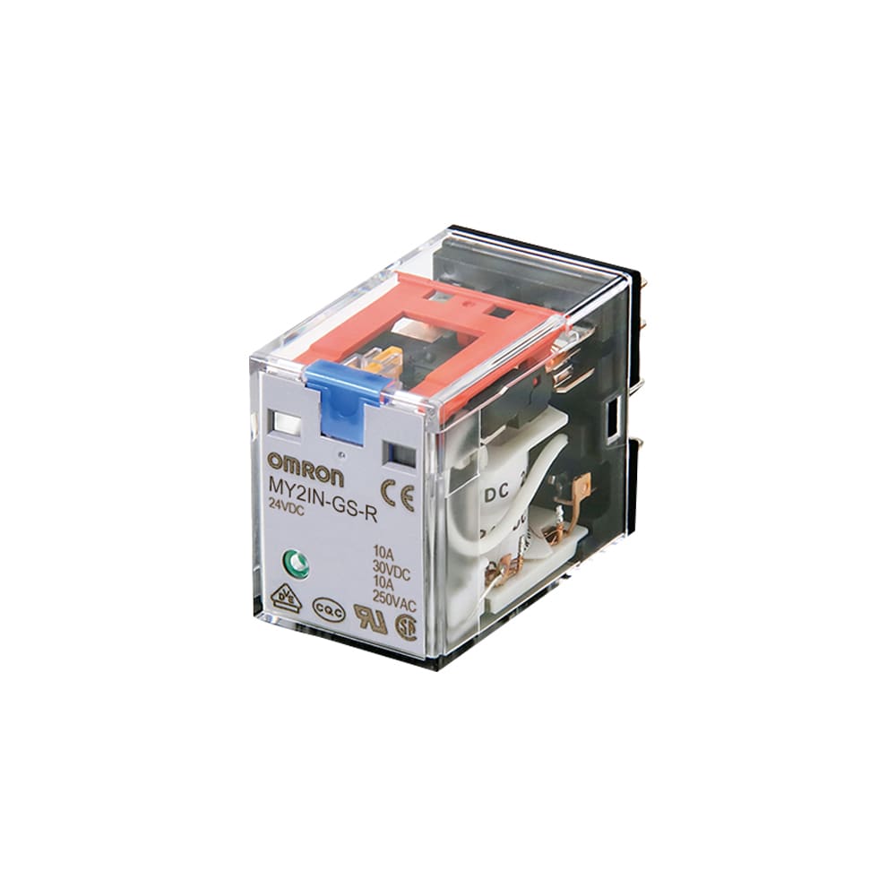 OMRON ELECTRONICS - RELE. PLUG-IN. 8 PIN. DPDT. 5 A. INDICAT