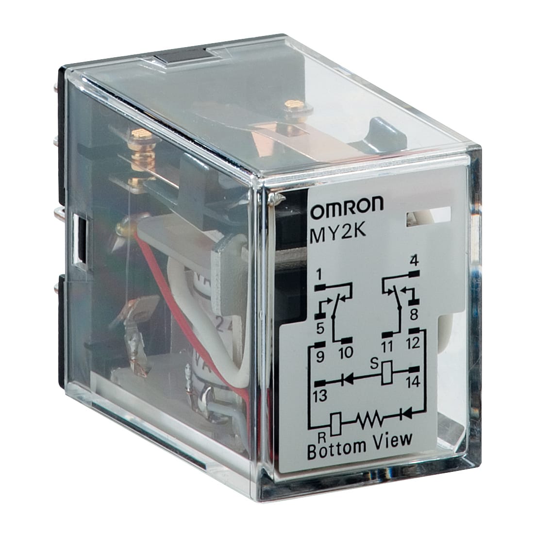 OMRON ELECTRONICS - RELE BISTABILE, PIN PCB, 14 PIN, DPDT, 3