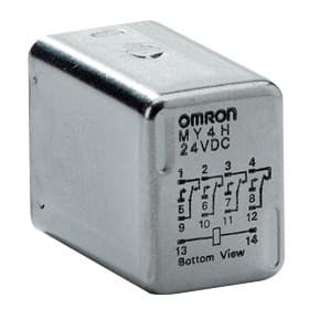 OMRON ELECTRONICS - RELE A INNESTO. 14 PIN. 4PDT. 3 A. SIGIL